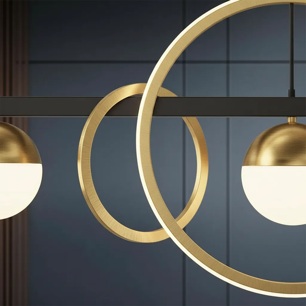 Aura Intersect 1200 Linear Pendant Angle 3