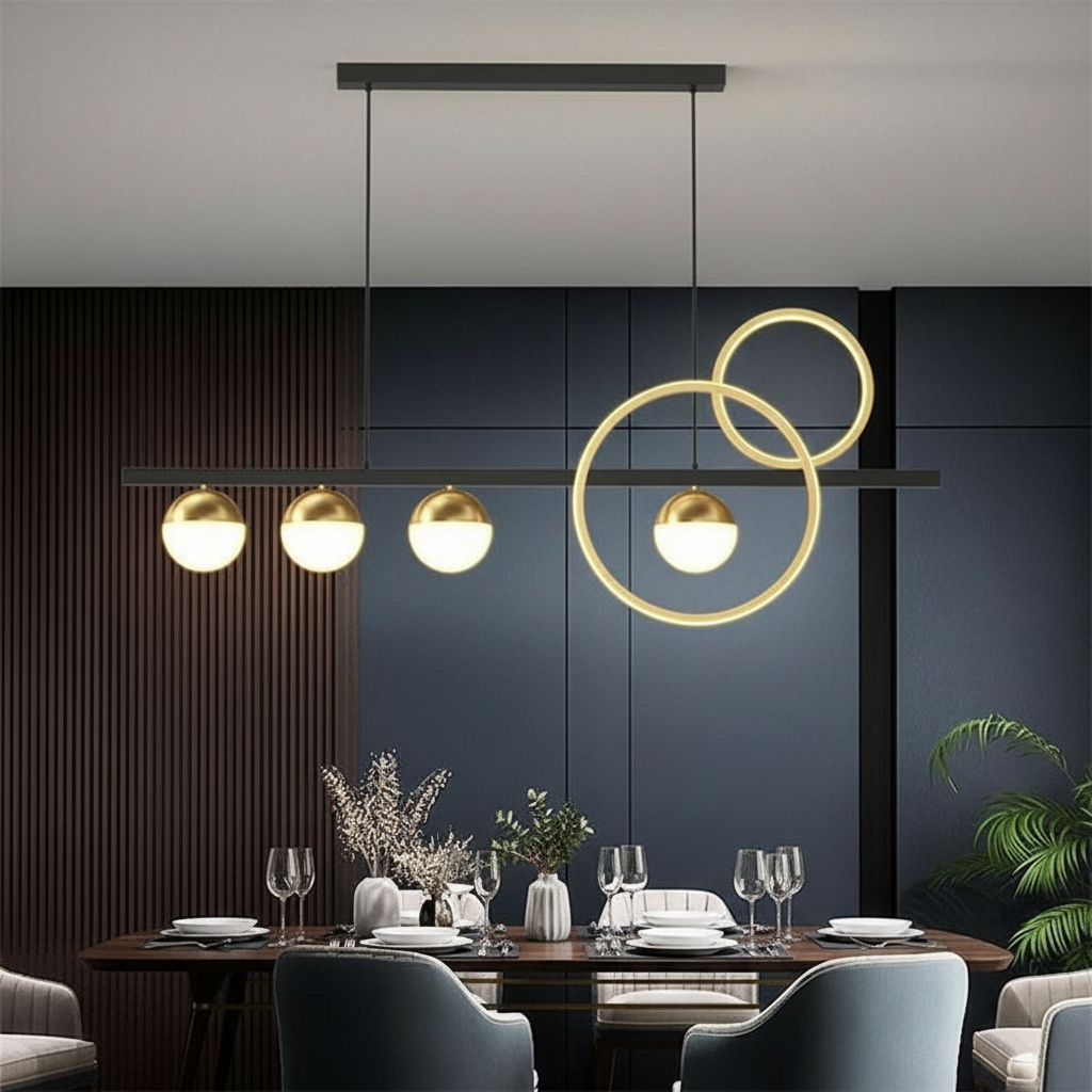 Aura Intersect 1200 Linear Pendant Detail Perspective