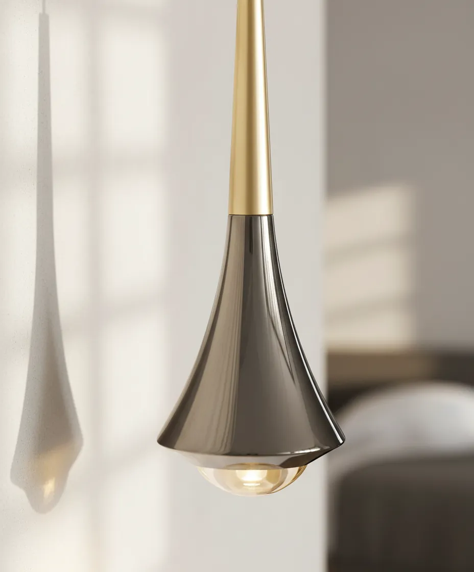 Aura Teardrop Accent Pendant Angle 3