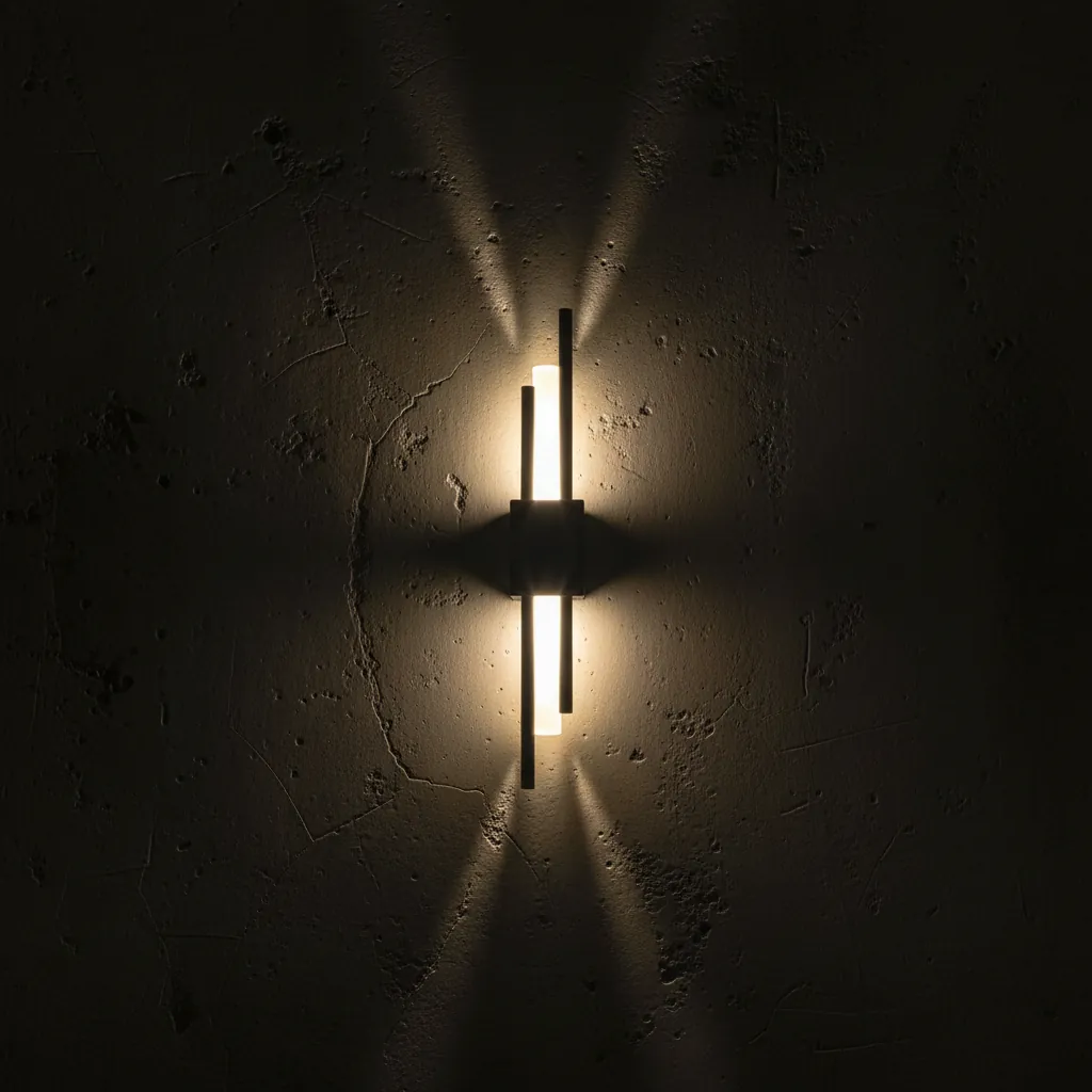 Axiom Bi-Directional LED Wall Sconce Angle 4