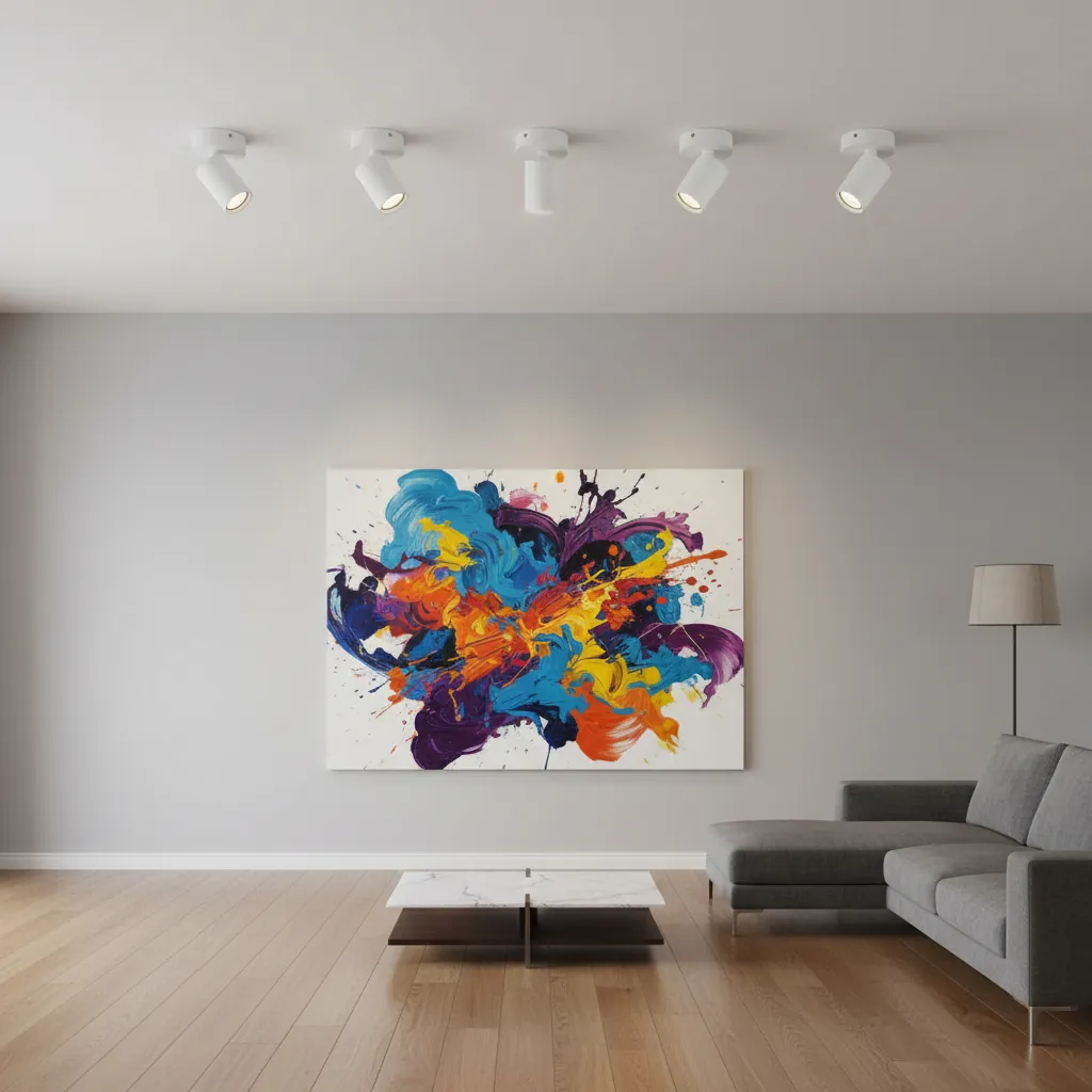 Axis 360° Rotating Architectural Ceiling Spotlight Angle 2