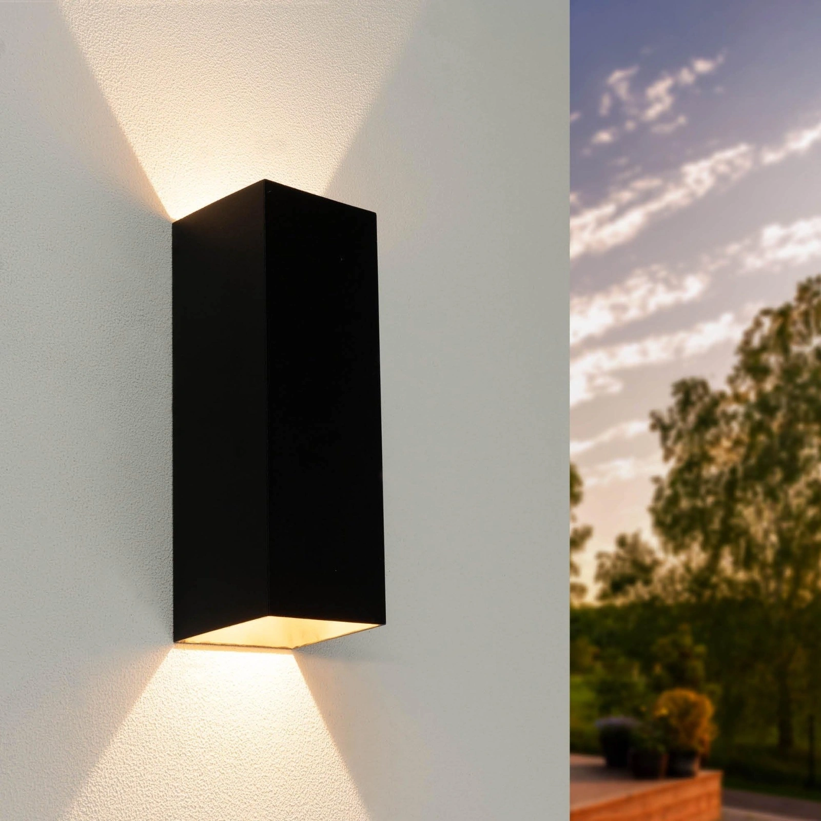 Cubo IP65 Architectural Up-Down Wall Sconce