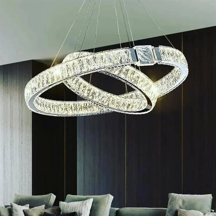 Seraphina 1100mm Interlocking Crystal Chandelier