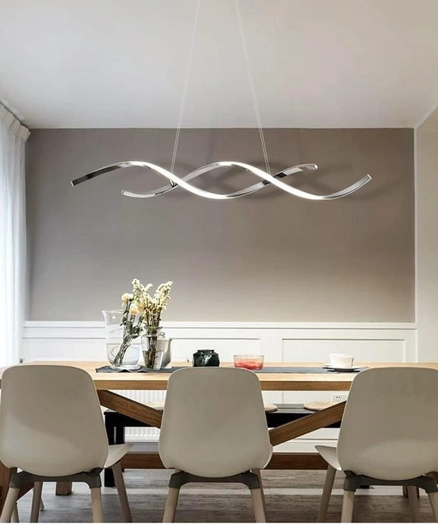 Serpens 120cm Linear Wave Pendant