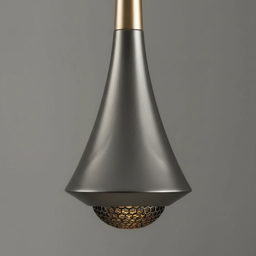 Sonata Trumpet Bedside Pendant Light Angle 3