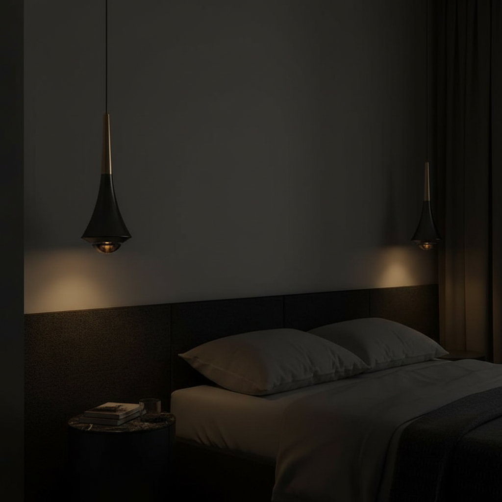 Sonata Trumpet Bedside Pendant Light
