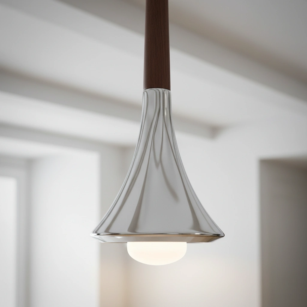 Sonata Trumpet LED Pendant Angle 3