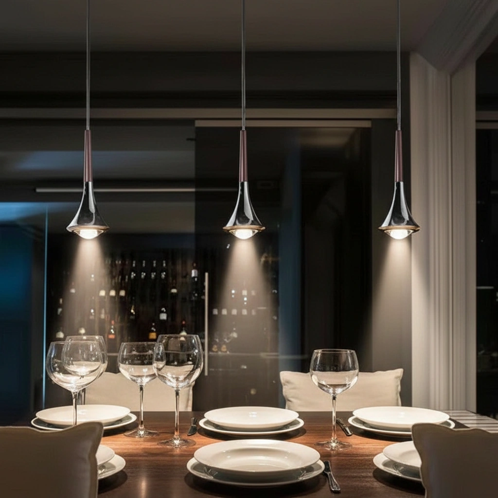 Sonata Trumpet LED Pendant Angle 4