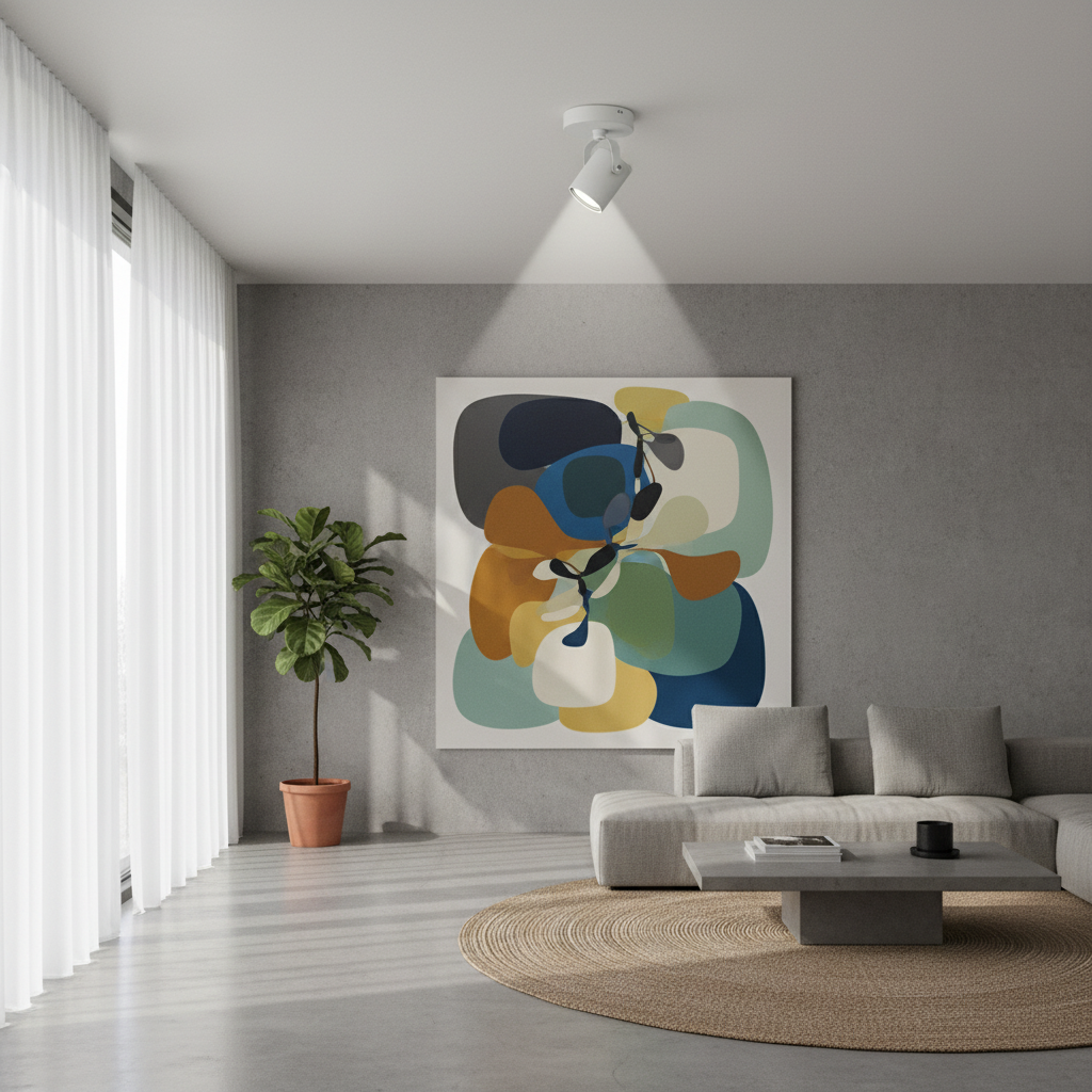 Tubo 95 Pro Adjustable Architectural Spotlight Primary Perspective